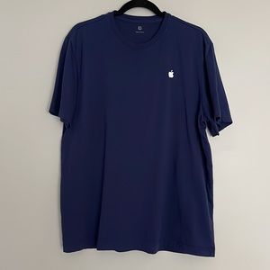 Apple Navy Blue Uniform T-Shirt Sz L